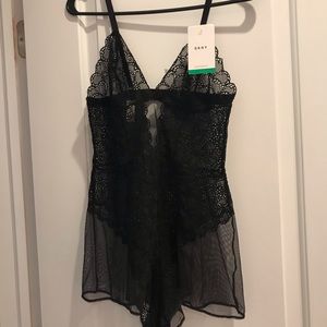 DKNY sexy lingerie bodysuit teddy NEVER WORN NWT
